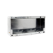 Inbouwkast voor belinstallatie Switch Comelit Switch inbouwdoos accesoires voor panelen met 3 rijen knoppen IX9158